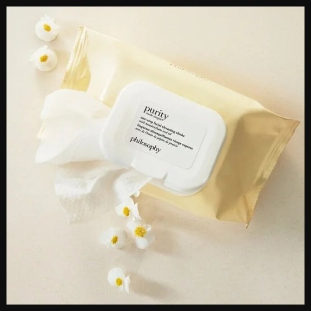 Philosophy Made Simple Face Cleansing Wipes Cloths 30 Count Paraben-Free NEW